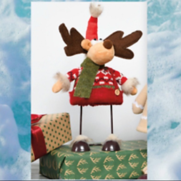 Pink Zebra Mr Melvin Moose Bobble Body